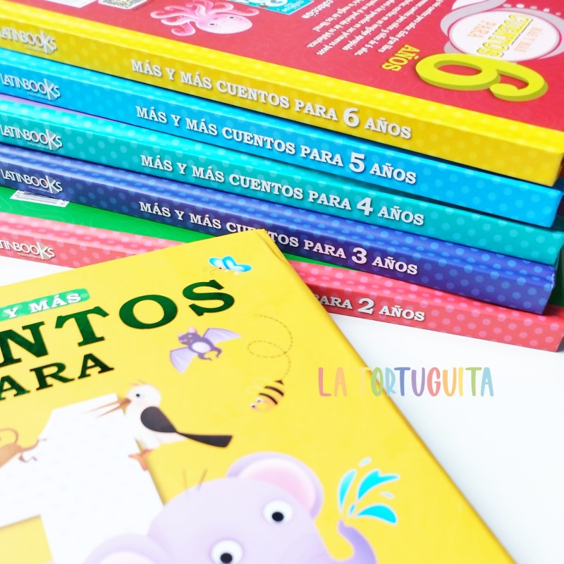 Libros de cuentos para niños y niñas de 1,2,3,4,5 y 6 años – La Tortuguita  Didacticos