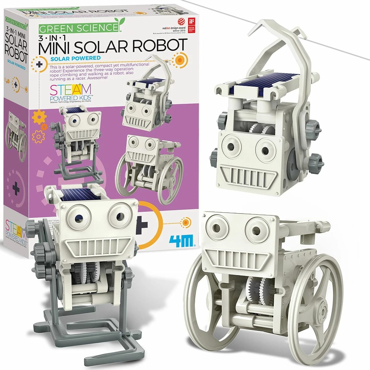 New Eco-Engineering Solar Robot Toy Green Science